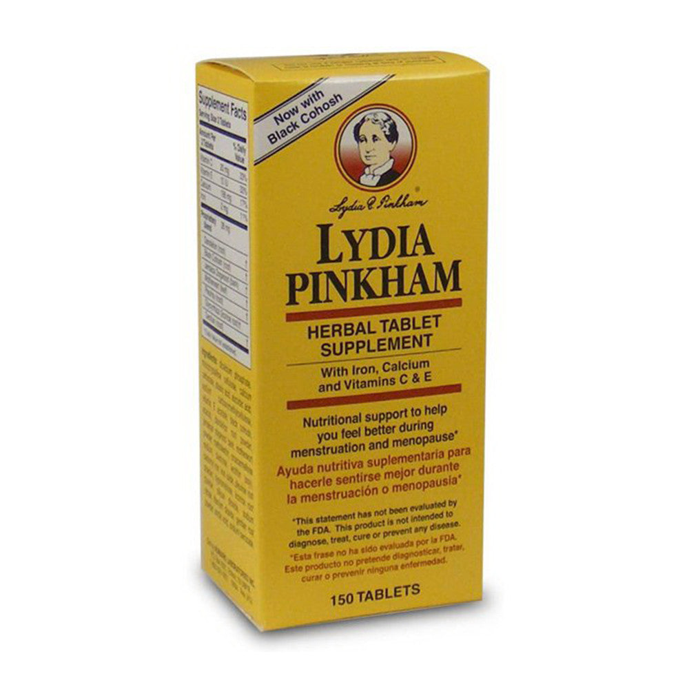 Lydia Pinkham Herbal Supplement Tablets - 150 Ea